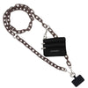 Clip & Go Crossbody Ice Chain Phone Accessory : Ice Tea - Brown Pouch