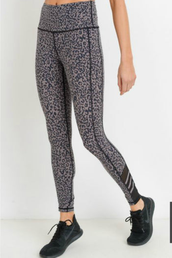 Highwaist Leopard Print Leggings