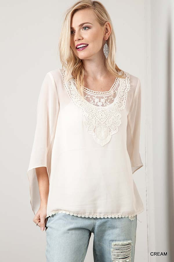 Lace Patch Tunic