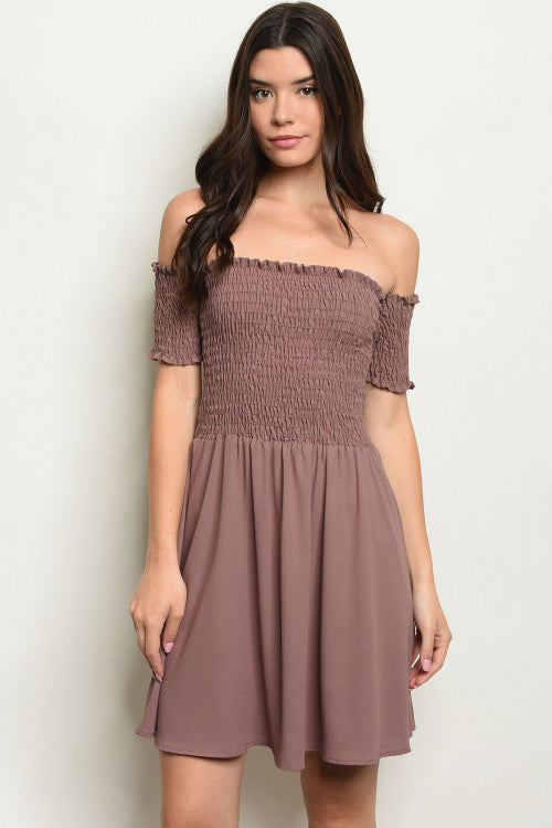 Last Dance Pink Smocked Dress