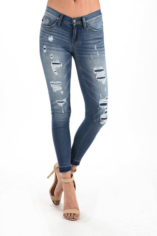 Distressed Skinny Jeans