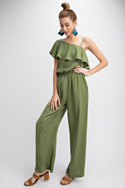 Claire Satin Jumpsuit