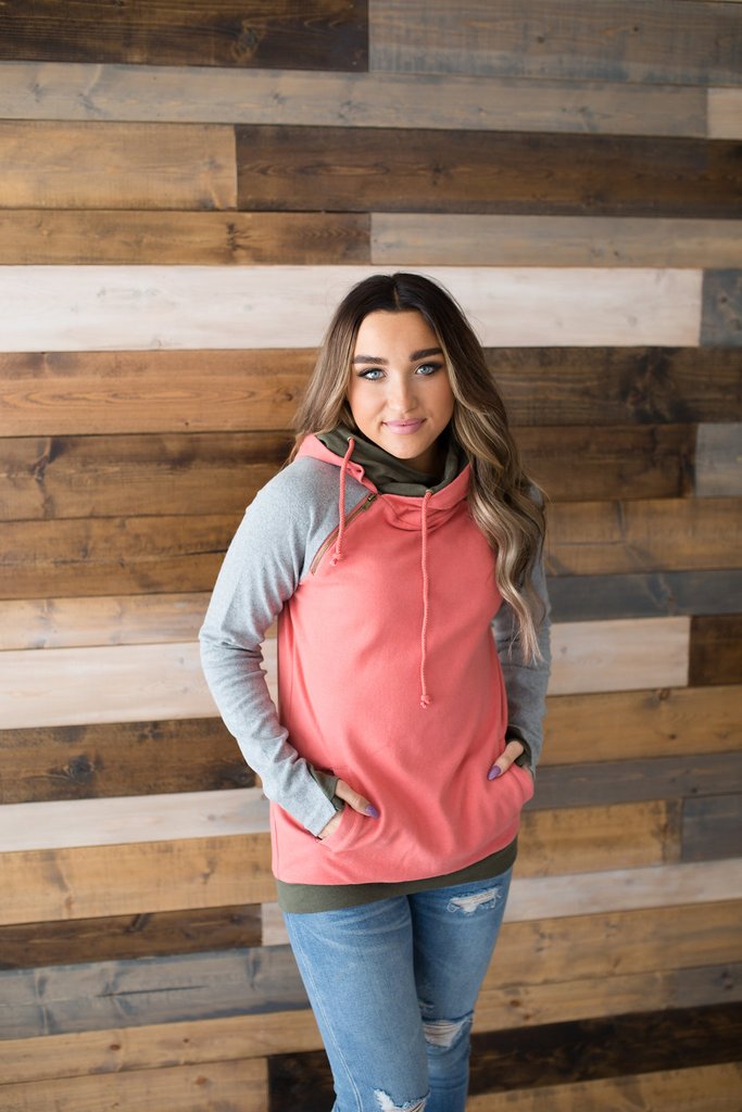 Coral Doublehoodie