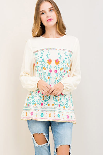 Embroidered Dreamy Top