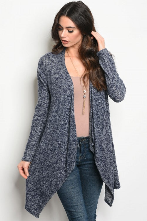 Heathered Cardigan