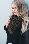 Net Knit Infinity Scarf