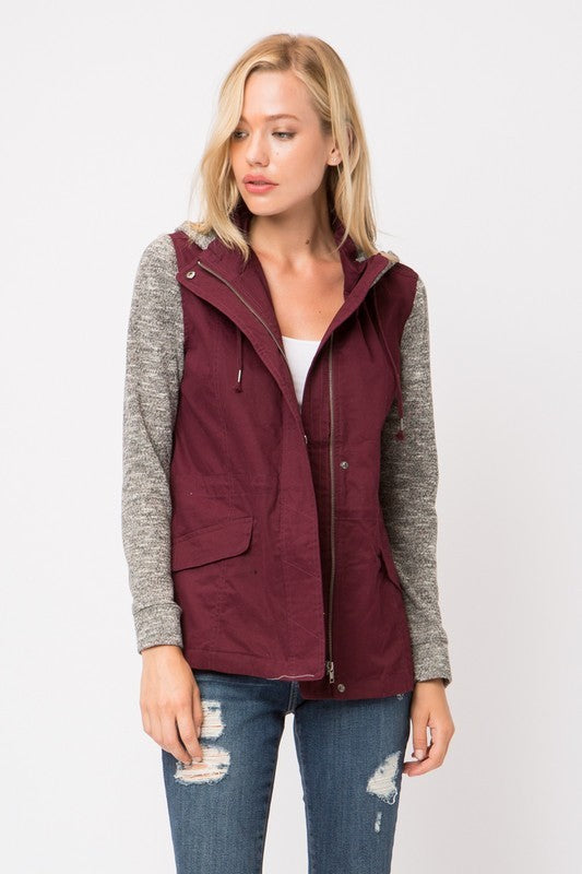 Utility Hoodie Jacket