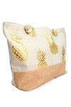 Gold Pineapple Tote