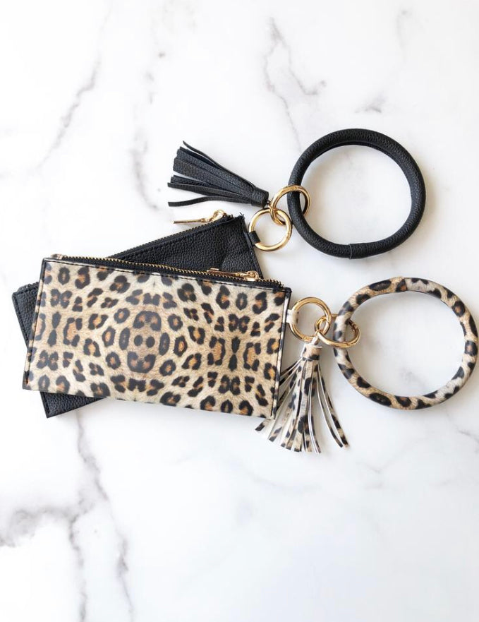 Bracelet Keychain & Removable Clutch