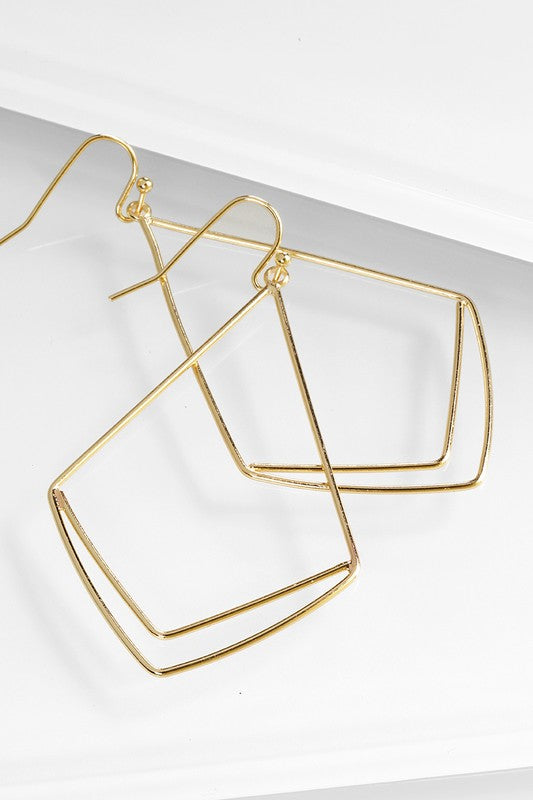 Gold Geometric Earrings