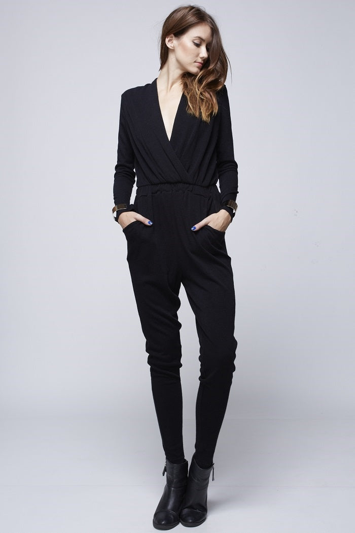 Wrap Front Jumpsuit
