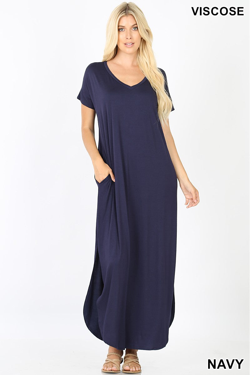 All Day Long T-Shirt Maxi Dress
