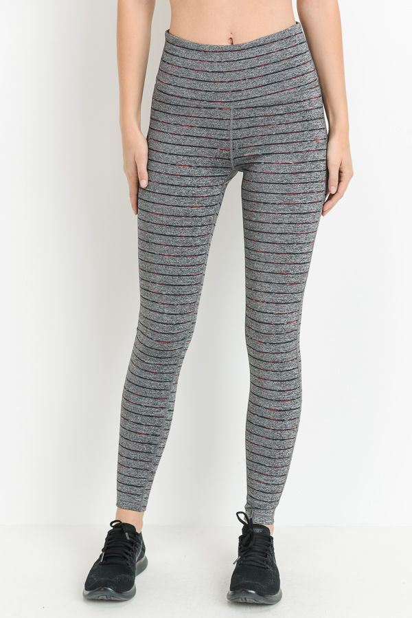 Striped Athletic Leggings